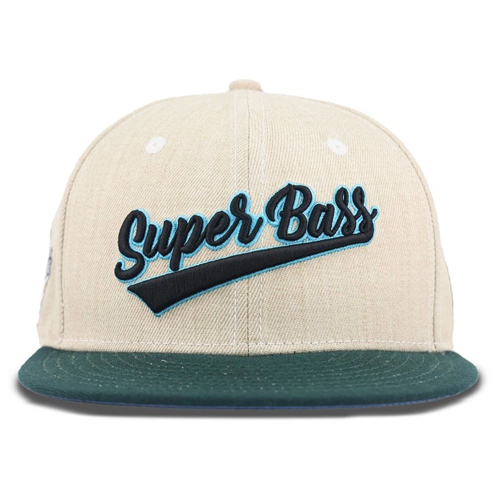 Delicate 3D Embroidery Fitted Cap
