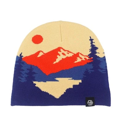 Sunset Mountains Beanie