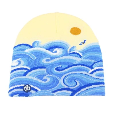 Sunset Ocean Beanie