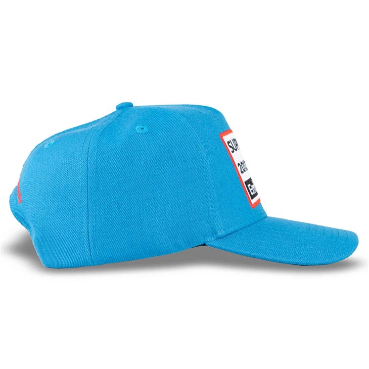 TCAP Custom Blue Baseball Hats Embroidery Cotton Hats Sport Caps