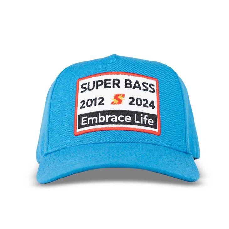 TCAP Custom Blue Baseball Hats Embroidery Cotton Hats Sport Caps