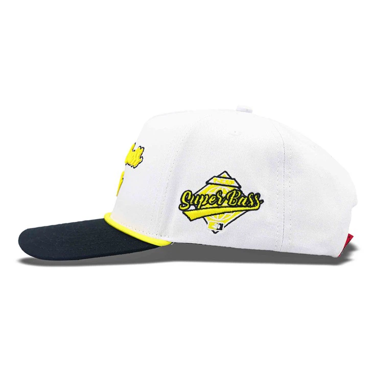 White Cotton Baseball Cap