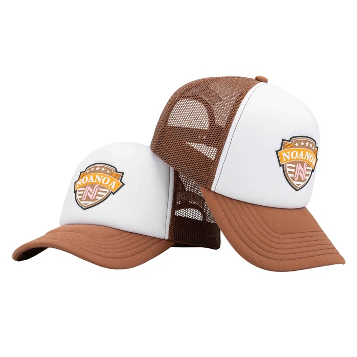 TCAP Custom 5 Panel Foam Trucker Hat Curve Brim Basketball Snapback Cap Hat